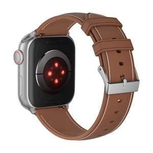 Correa de Material de textura de cuero de imitación Tschick para <span class=keywords><strong>Apple</strong></span> <span class=keywords><strong>Watch</strong></span> Band Ultra 2 pulsera de correa para IWatch Series 10 9 8 7 6 SE - Product Image 3