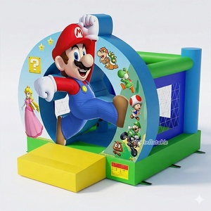 Nouvelle structure gonflable Super Brothers <span class=keywords><strong>Mario</strong></span> avec toboggan pour événements festifs, certifiée sûre - Product Image 5