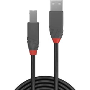 Cable USB de 7.5 m, USB 2.0, tipo A y tipo B, color negro; ideal para transferencias de datos y carga de dispositivos. - Product Image 3