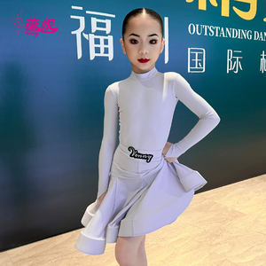 Vennystyle Robe patchwork élégante en dentelle florale <span class=keywords><strong>Justaucorps</strong></span> sans manches pour adultes Performance de <span class=keywords><strong>danse</strong></span> latine moderne Porter une utilisation sur scène - Product Image 3