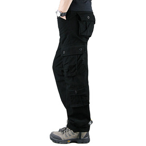 Men's 100%Cotton Canvas Casual Pants <strong>Combat</strong> Pockets Worker Cargo Pant <strong>Trousers</strong> for Hiking Hunting Multi Working Man - Product Image 2