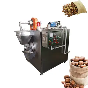 Bom isolamento térmico Propriedades 50 KG 100KG 200KG Porcas Roasting Machine