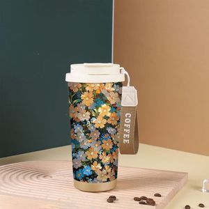 Wholesale of New 530ml Ceramic Inner Liner Coffee <b>Cups</b> for Outdoor Portable Car Dual-Drinking Casual Use - Product Image 3