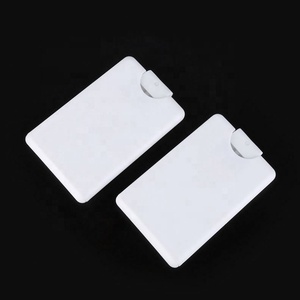 Instock White Transparent 20ml <b>Plastic</b> <b>Spray</b> <b>Bottle</b> 20 ml Credit Card Flat <b>Spray</b> Perfume <b>Bottle</b> - Product Image 5