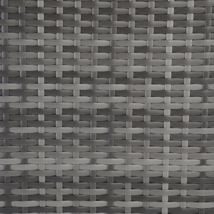 ถังขยะหวายแกรี่ไล่ระดับสี dB พร้อมฝาปิดด้านบนโครงเหล็ก - Product Image 1