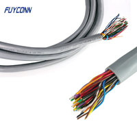 90 degrés 229913-1 Cat 3/5 25 paires de connecteurs RJ21 50 pos, 25 paires de câbles PBX avec connecteur 2 pièces Assemblage de câbles RJ21 50 broches