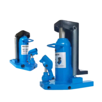 Nova Garra Hidráulica Jack 5-10T Vertical Span Top Pressão Do Óleo Máquina De Liga De Elevação Pesada 1 Ano De Garantia