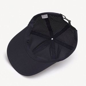 Wholesale Summer Sport <b>Cap</b> Sunhat Solid Color Net Hole 6 Panel Breathable <b>Waterproof</b> Baseball <b>Cap</b> - Product Image 6