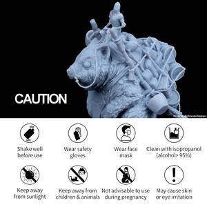 Jamghe <span class=keywords><strong>New</strong></span> LCD tiêu chuẩn Pro nhựa LCD 12K độ chính xác cao UV có thể chữa được nhựa tiêu chuẩn cứng nhắc 405nm <span class=keywords><strong>3D</strong></span> máy in Nhựa - Product Image 5