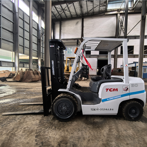 Carretilla elevadora diésel TCM FD30 de segunda mano en buen estado, original de Japón, precio barato, carretilla elevadora TCM FD30 usada en Shanghai Yard - Product Image 1