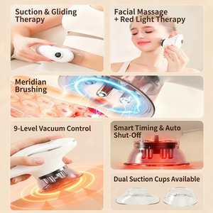 Appareil de Ventouses Électriques Blanches 2026 pour Soulager la Fatigue Corporelle et Éliminer la Cellulite, Machine Brûle-<span class=keywords><strong>Graisse</strong></span> - Product Image 2