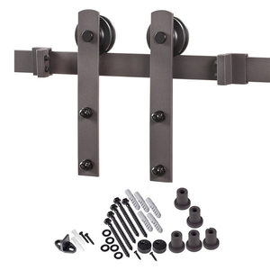 Rails <span class=keywords><strong>de</strong></span> <span class=keywords><strong>porte</strong></span> <span class=keywords><strong>de</strong></span> grange intérieure moderne <span class=keywords><strong>Porte</strong></span> <span class=keywords><strong>de</strong></span> <span class=keywords><strong>placard</strong></span> coulissante en acier inoxydable <span class=keywords><strong>pour</strong></span> salle <span class=keywords><strong>de</strong></span> bain - Product Image 2