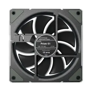 TEUCER Prism S1 RGB 120mm PC <b>Computer</b> Case <b>Fan</b> Kit 4pin PWM CPU Cooling <b>Fans</b> - Product Image 1