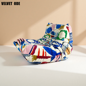 ロッシュボボア カスタマイズ 高級レザー スエード モジュール式 イージーチェア モダン 軽量 環境に優しい 1年保証 リビングルーム - Product Image 2