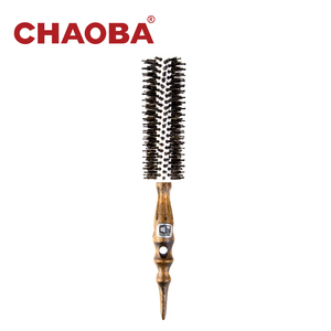 <span class=keywords><strong>Brosse</strong></span> à cheveux <span class=keywords><strong>ronde</strong></span> populaire en nylon et poils de sanglier, résistante à la chaleur, idéale pour le coiffage et le séchage à la bougie – Meilleure vente pour salons de coiffure et barbiers - Product Image 1