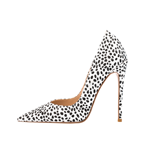 <span class=keywords><strong>Zapatos</strong></span> de tacón alto de lujo de marca famosa para mujer, tacones de leopardo de 12cm, Stiletto, marrón, crin de caballo, estampado <span class=keywords><strong>Animal</strong></span>, elegantes - Product Image 4