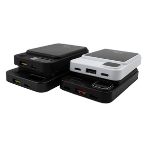 2025 nuevo 10000mAh 20000mAh bancos <span class=keywords><strong>de</strong></span> energía <span class=keywords><strong>de</strong></span> <span class=keywords><strong>carga</strong></span> rápida Mini <span class=keywords><strong>banco</strong></span> <span class=keywords><strong>de</strong></span> energía inalámbrico magnético portátil - Product Image 3