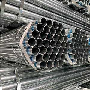 Tuyau galvanisé ASTM A53 Grade B, diamètre extérieur 60,3 mm, épaisseur 2,75 mm, 9 m, pour conduite d'eau potable extérieure - Product Image 1