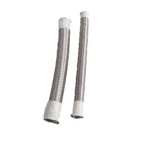 ท่อน้ำมัน PTFE แบบถักด้วย PTFE แบบเกลียวทำจากสเตนเลสสตีลทนต่อการกัดกร่อนท่อไอน้ำโลหะแรงดันสูง - Product Image 5