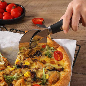Kit de cuisine pour <span class=keywords><strong>pizza</strong></span>, gadgets, couteau à <span class=keywords><strong>pizza</strong></span> en acier inoxydable, <span class=keywords><strong>pelle</strong></span>, roues rondes, coupe-pâtisserie, coupe-pain, coupe-tarte - Product Image 6