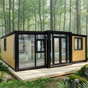 Casa Contenedor Plegable Expandible de Acero de 20 pies y 40 pies Personalizada, Casa Prefabricada, Casa Contenedor, Aldea Cápsula para Exteriores - Product Image 1