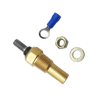Sonde de température universelle pour liquide de refroidissement, transducteur à filetage NPT 1/8, en laiton et acier inoxydable, pour moteur diesel et générateur