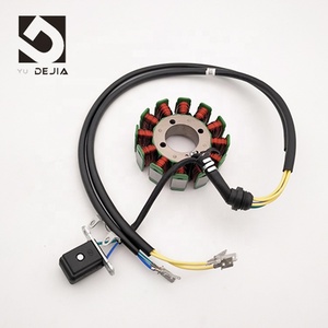Bobine de stator de magnéto de <span class=keywords><strong>moto</strong></span> DEJIA CG125D-12 12 pôles 200W 12V - Product Image 2