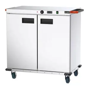 Commercial Trolley With Wheels And Single Door Restaurant Banquet Hospital Stainless Steel Electric Food Warmer Cart