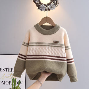 Vente en gros de <span class=keywords><strong>pull</strong></span>-over en polyester de haute qualité à manches longues bleu <span class=keywords><strong>orange</strong></span> blanc <span class=keywords><strong>pull</strong></span>-over personnalisé <span class=keywords><strong>pull</strong></span> pour garçons - Product Image 2