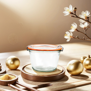 Recipientes de vidrio herméticos versátiles para despensa y organización de cocina Capacidad de 350ml y 800ml para alimentos secos, <span class=keywords><strong>pasta</strong></span> y granos de café - Product Image 4