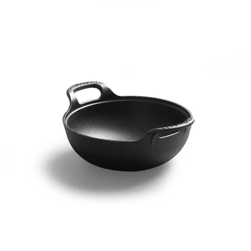 Precision casting black single pot