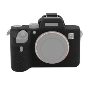 Estuche de cámara para <span class=keywords><strong>Sony</strong></span> <span class=keywords><strong>A7III</strong></span> / A7S3 / A7RIII / A7SIII Estuche protector de cámara de silicona suave - Product Image 1