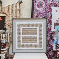 Boîte d'ombre carrée personnalisée faite à la main décoration murale profonde avec porte en verre étanche vitrine pour mariage maison bricolage caractéristique