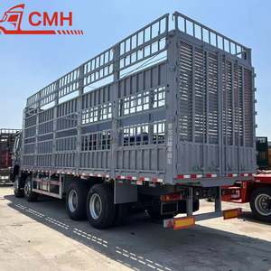 Camión de Carga SINOTRUK HOWO 8x4 de 12 Ruedas <span class=keywords><strong>con</strong></span> <span class=keywords><strong>Jaula</strong></span> para Transporte Especializado de Ganado - Product Image 4