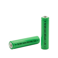 Batería Recargable Ni-MH AAA de 900 mAh y 1.2 V, Baterías NiMH de Alta Capacidad y Baja Autodescarga para Juguetes de Control Remoto y Ratones