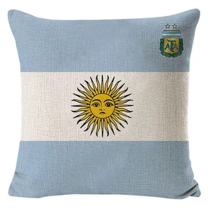 Coussin géométrique floral de l'équipe de football de la Coupe du monde HJ Selling World pour la décoration de la maison, pour les fans du club - Product Image 5