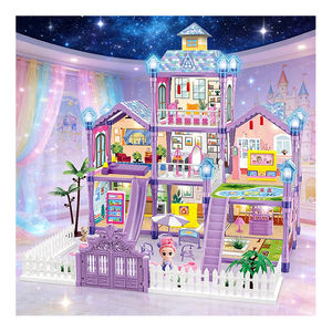 Kit completo de casa de muñecas en miniatura, rompecabezas de madera, modelo de Villa, regalo creativo para adultos y coleccionistas - Product Image 1