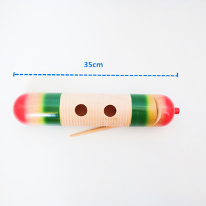 Pêche en <span class=keywords><strong>bois</strong></span> grenouille guiros bébé percussion instruments de musique jouet <span class=keywords><strong>bois</strong></span> <span class=keywords><strong>agogo</strong></span> oiseau appel sifflet - Product Image 2