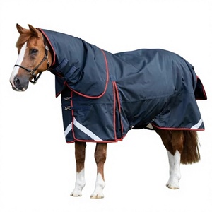 Custom Equestrian <b>Waterproof</b> Lightweight Fabric Fill <b>Blanket</b> for Winter Breathable Combo Turnout Horse Rug Cotton-Filled - Product Image 6