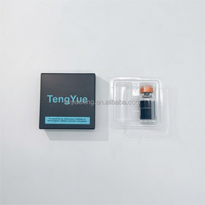 Caja de Embalaje Personalizada con Logotipo TY para Viales de Péptidos, Caja Cosmética con Forro de Esponja, Bandeja de Plástico Reciclable para Almacenamiento de Productos para el Cuidado de la Piel - Product Image 1