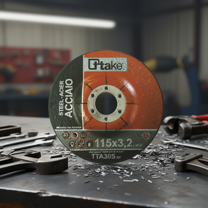 Meule à centre dégoulinant Ttake 230x6.5 mm pour le débavurage de l'acier - Product Image 3