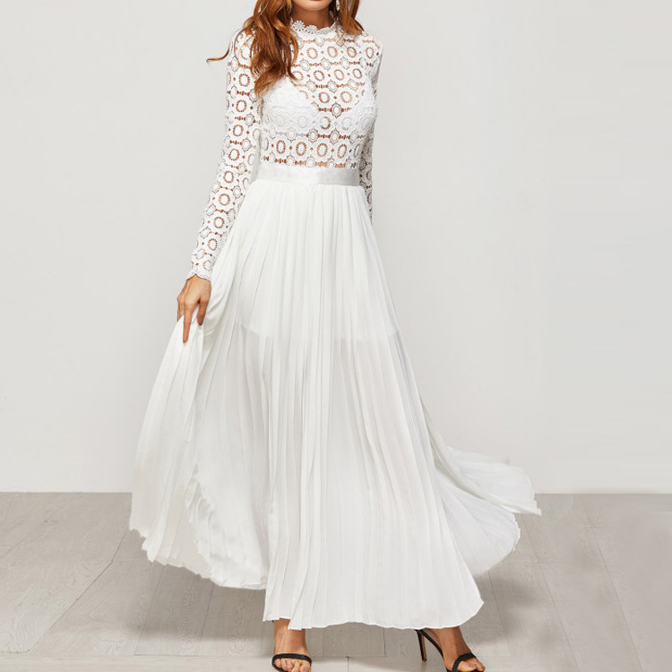 green emerald velvet dress Cream Crochet Maxi Dress with Gold Detail