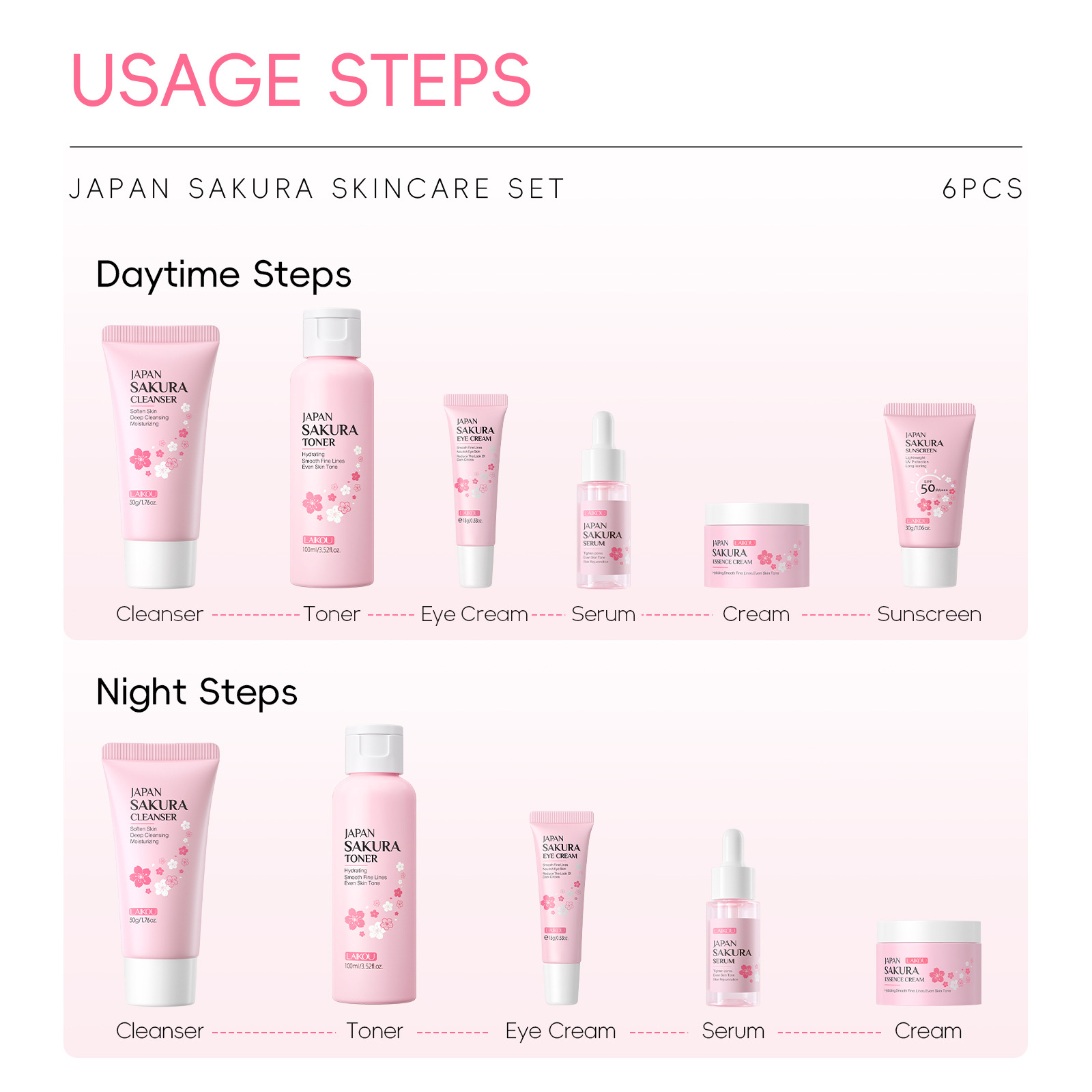 skin care products japanese