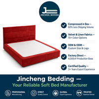 Matelas en mousse haute densité compressé, 60 % d'économie d'espace, personnalisable, lits souples pour hôtels et usage domestique