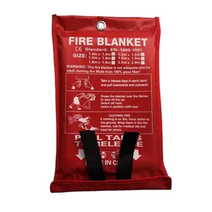 Аварийное тканевое противопожарное одеяло en1869, противопожарное одеяло для кухни и дома