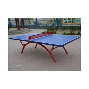 Standard größe Indoor Professional Tischtennis Tisch klappbar mit abnehmbaren Rollen