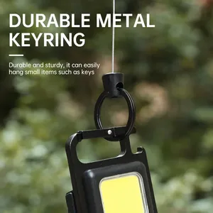 Retractable Heavy Duty Pull Reel Carabiner Strong Steel Wire Rope Buckle Spring Key <b>Ring</b> Outdoor Sporty Keychain Tool - Product Image 4