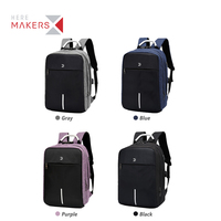 Usine en gros pas cher prix Polyester anti-vol sac à dos sacs voyage affaires ordinateurs portables sac à dos avec Port de chargeur USB