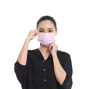 <span class=keywords><strong>Masque</strong></span> <span class=keywords><strong>chirurgical</strong></span> jetable de type IIR Medical Supply 3 PLY Earloop de <span class=keywords><strong>couleur</strong></span> <span class=keywords><strong>rose</strong></span> - Product Image 2