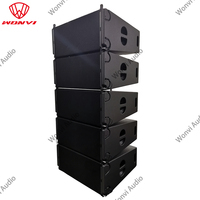 Sistema de Sonido de Audio Profesional VERA36 de Tres Vías con Altavoz Line Array Doble de Neodimio de 10''